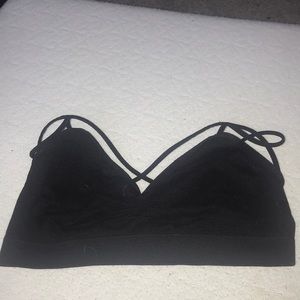 Black bralette